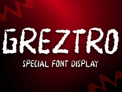 Greztro beautiful branding design font font design handwritten illustration logo ui