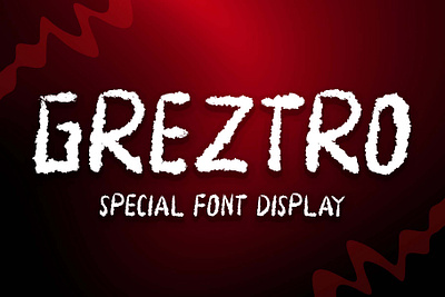 Greztro beautiful branding design font font design handwritten illustration logo ui