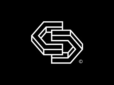 Device abstract ai developer device dimension dynamic geometry initials it logo loop monoline symbol system