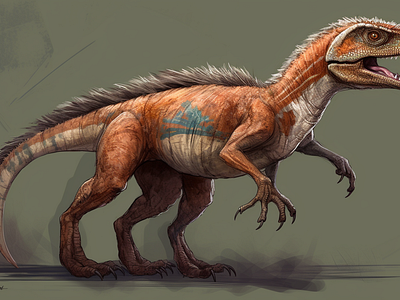 Gaming Creature Design: Raptor New Breed Concepts character design creature dinosaur graphic art illustration