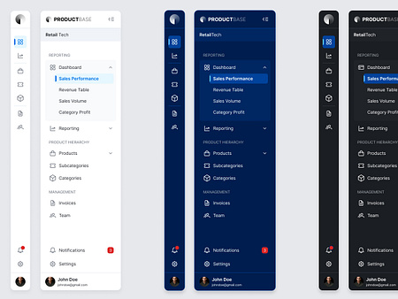 Browse thousands of Side Panel images for design inspiration | Dribbble