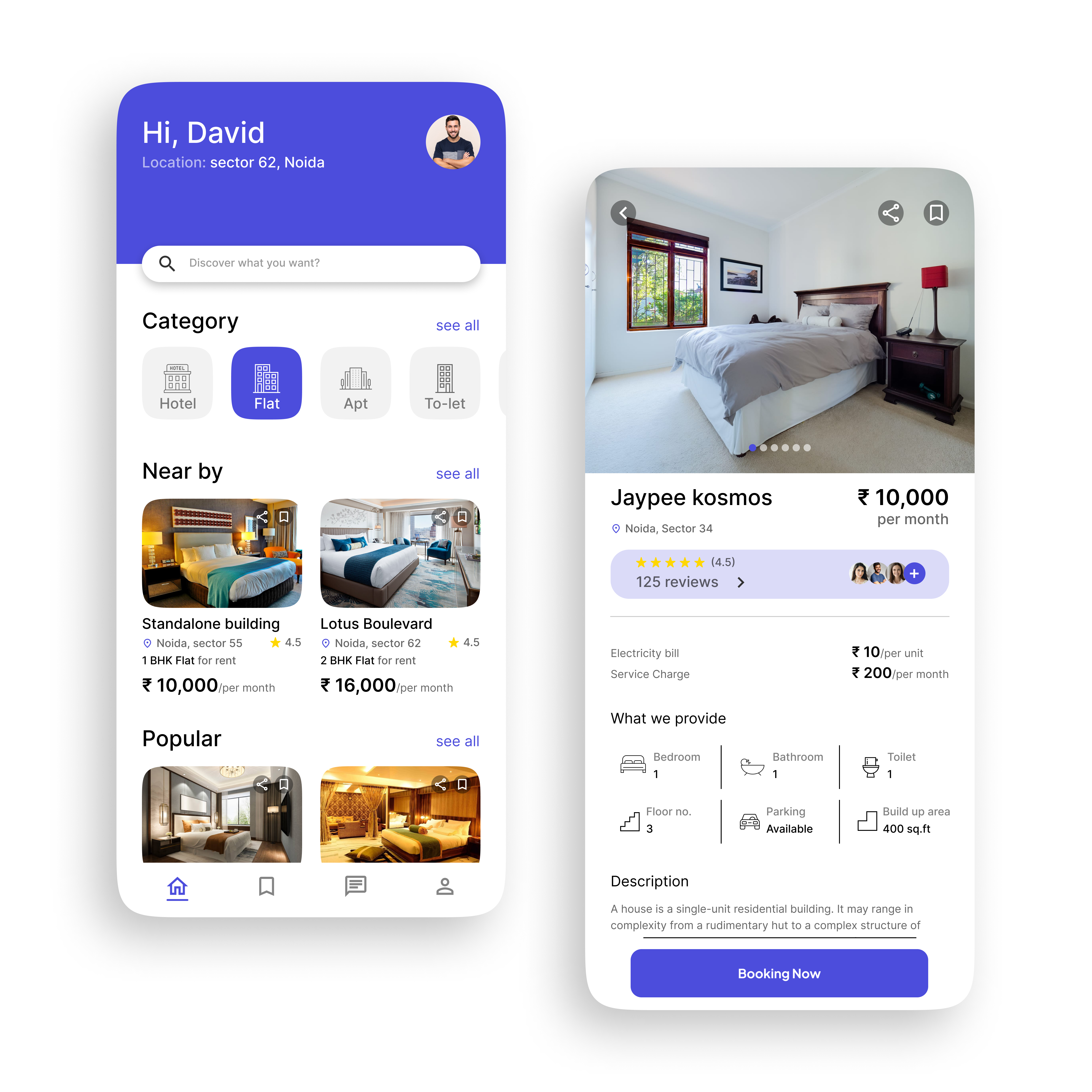 Hotel Booking App (UI Design) By Shivam Shah On Dribbble