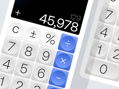 Calculator - #4 Design Challenge 100design calculator dailyui ui ui design uidesign ux design