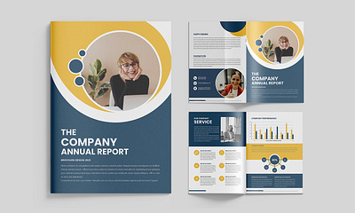 I will do company profile, brochure, annual report agency annual report bi fold trifold brochure bifold brochure booklet branding business proposal corporate folded graphic design indesign layout modern product catalog
