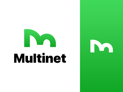 Multinet Logo ( letter M ) branding concept design flat flat logo graphic design illustration letter m letter m logo logo
