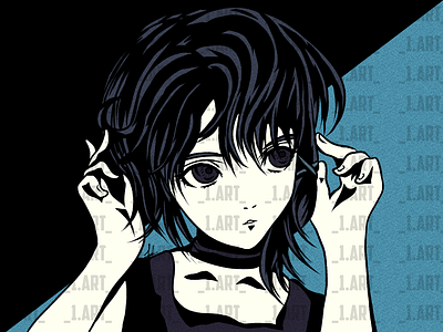 L A I N animation anime app branding cybergirl cyberpunk design fanart graphic design illustration lain logo serialexperimentslain ui