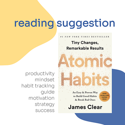 Atomic Habits atomichabits blog book design digital habits illustration instagram logo mindfulness minimalistic productivity vector wellbeing