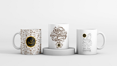 Local Coffee Shop Product Design 1 branding coffee design graphic design logo mugs photoshop product design
