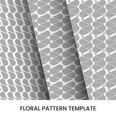 Paisley Pattern Design 3d backdrop background clothing decor design eagervector fabric ornate paisley pattern set textile