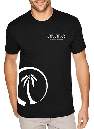 Obodo Restaurant and Lounge #Tshirt #Mockup #Designbyhackme branding graphic design logo typography