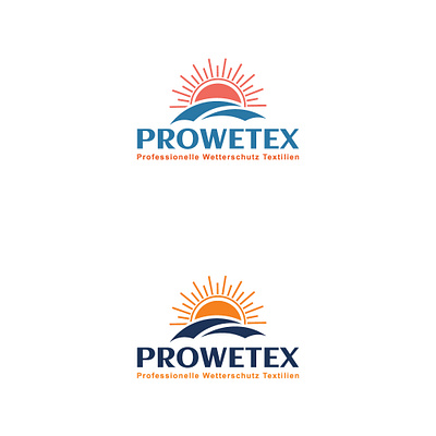 Prowetex Logo Design beach logo branding design illustration logo logo design logodesign logos logotype sun logo sun set logo sunset vector