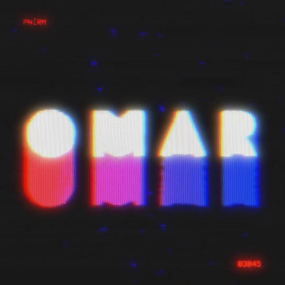 OMAR COMING - Text Animation animation mograph motion design motion graphics omar omarlittle textanimation typeanimation vhs