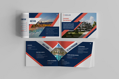 COMPANY PROFILE / COMPANY BROCHURE adobe indesign annual report catalogue design company profile design graphic design illustration logo proposal ui