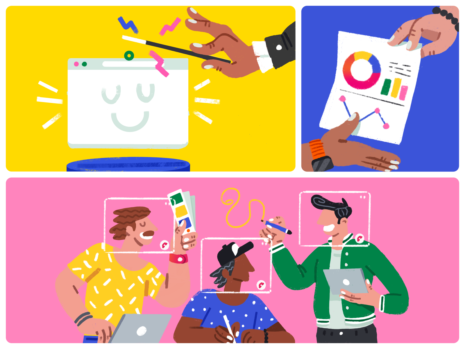 Voila site illustrations brand illustration voila