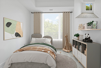 Virtual Staging 3ds max bedroom design interior design photoshop real estate virtual furniture virtual staging