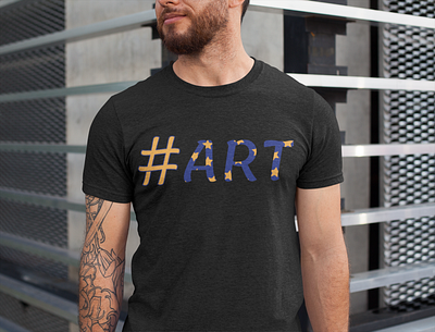 ART art artist branding design graphic design illustrator t shirt typographic vector