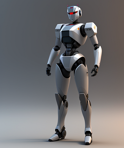Milka (Robots Project) 3d design illustration robot robots trasformers