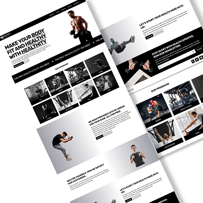 Fitness Website designs, themes, templates and downloadable