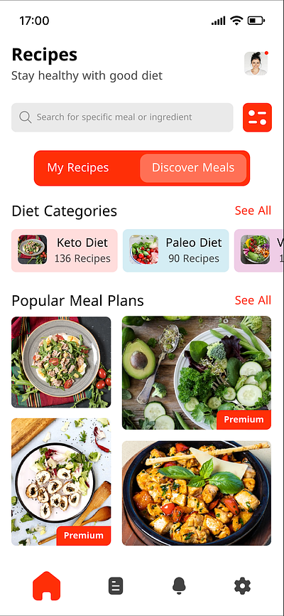 Diet App app designe diet diet app keto diet mobile app online diet ui ux