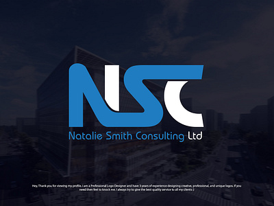 NSC Logo Design branding company logo company logo design corporate logo design creative creative logo custom logo design designlogo fiverr graphic design illustration logo logo design logo design process nsc nsc logo photoshop design typography typography logo