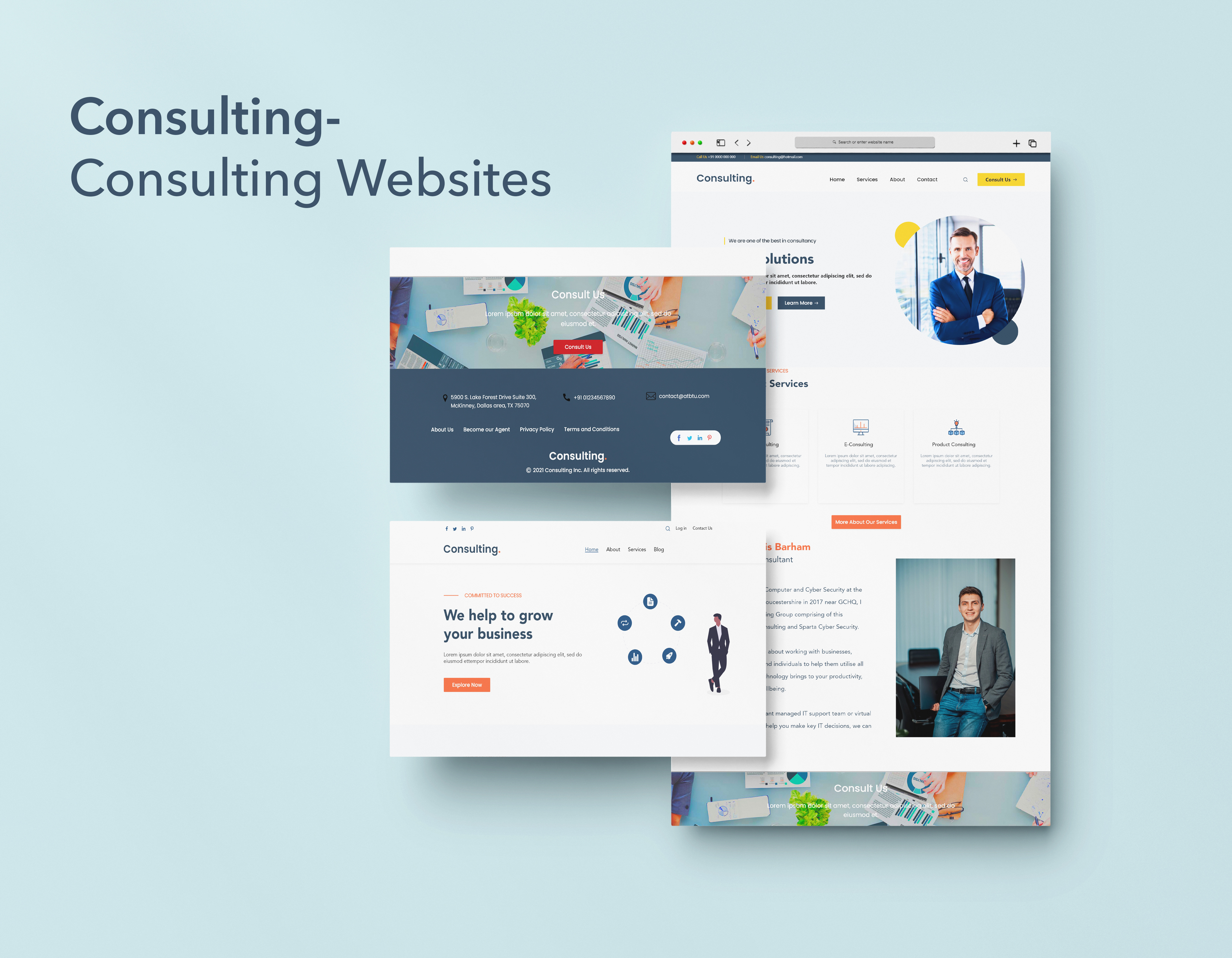 Consulting Website Designs adobe xd consulting consulting website design hyderabad it consulting variation design web web design website design