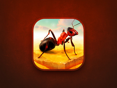 Ant ant ants app art aso branding design earth game graphic design icon illustration logo nature sky ui