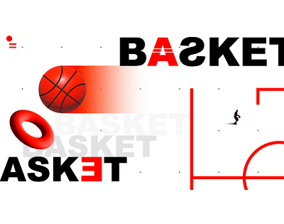 Illustration for basketball visual page 3d adobeillustrator background branding business cartoon character design graphic design illustration ui vector