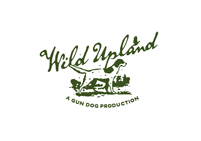 Wild Upland Logo branding design graphic design illustration logo logo design vector