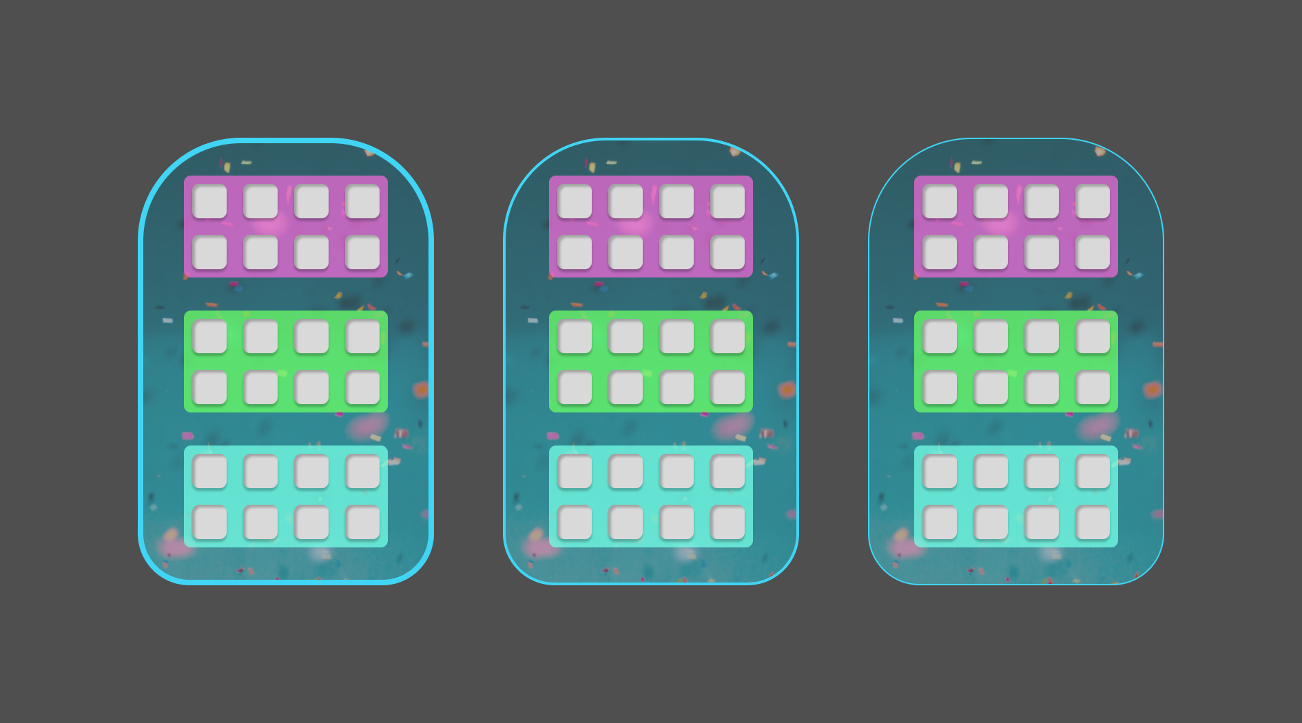 Example of Game Inventory UI Concept