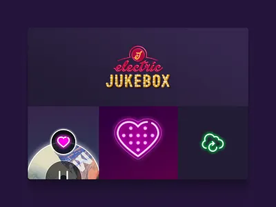 Neon Broadway design logo tv