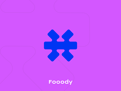 fooody - logo food hastag logo logodesign logotype