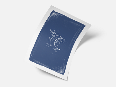 Postcard design for the poetess design graphic design illustration