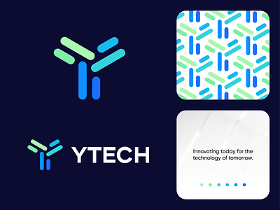 YTech - Logo Concept 1 alphabet app brand branding consulting development growth identity innovation letter y logo logodesign online puzzle service software symbol tech technology
