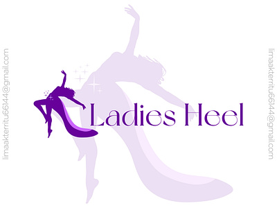 Ladies Heel Shop Logo Design - Unused (Ready for Sale) beautiful beauty ecommerce fashion feet female girls gradient lgoo heel high heels logo designer logos modern logo non profit pink shoes shopping simple top logos web3 logo