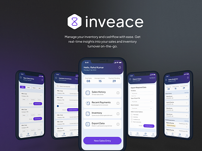 Inveace: shop management app
