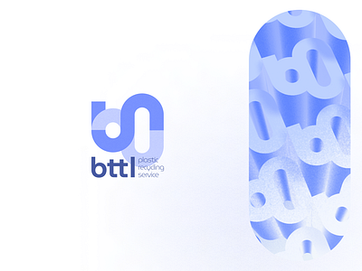 bttl - logo buttle logo logodesign logotype plastic