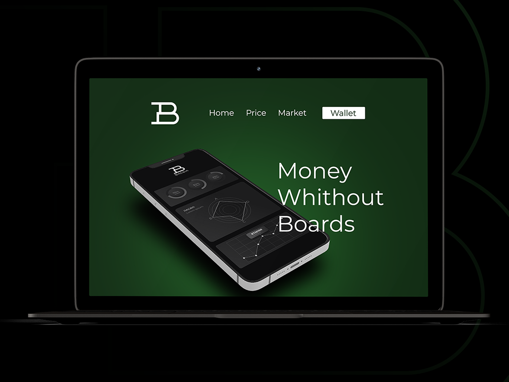 Example of BITCOIN - REDESIGN