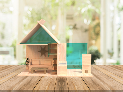 Dollhouse 1 miniture 3d