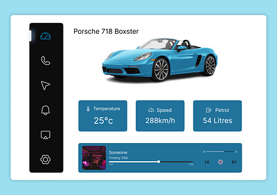 Daily UI #34 _ Car Interface dailyui dailyuichallenge design uiux