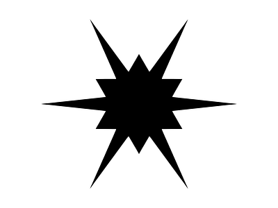 Spike Star - Logo For Sale graphic design logoforsale multimediasusan spike star
