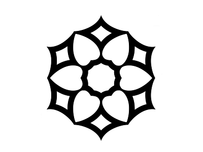 Lotus Heart Shield - Logo For Sale graphic design heart logoforsale lotus multimediasusan shield