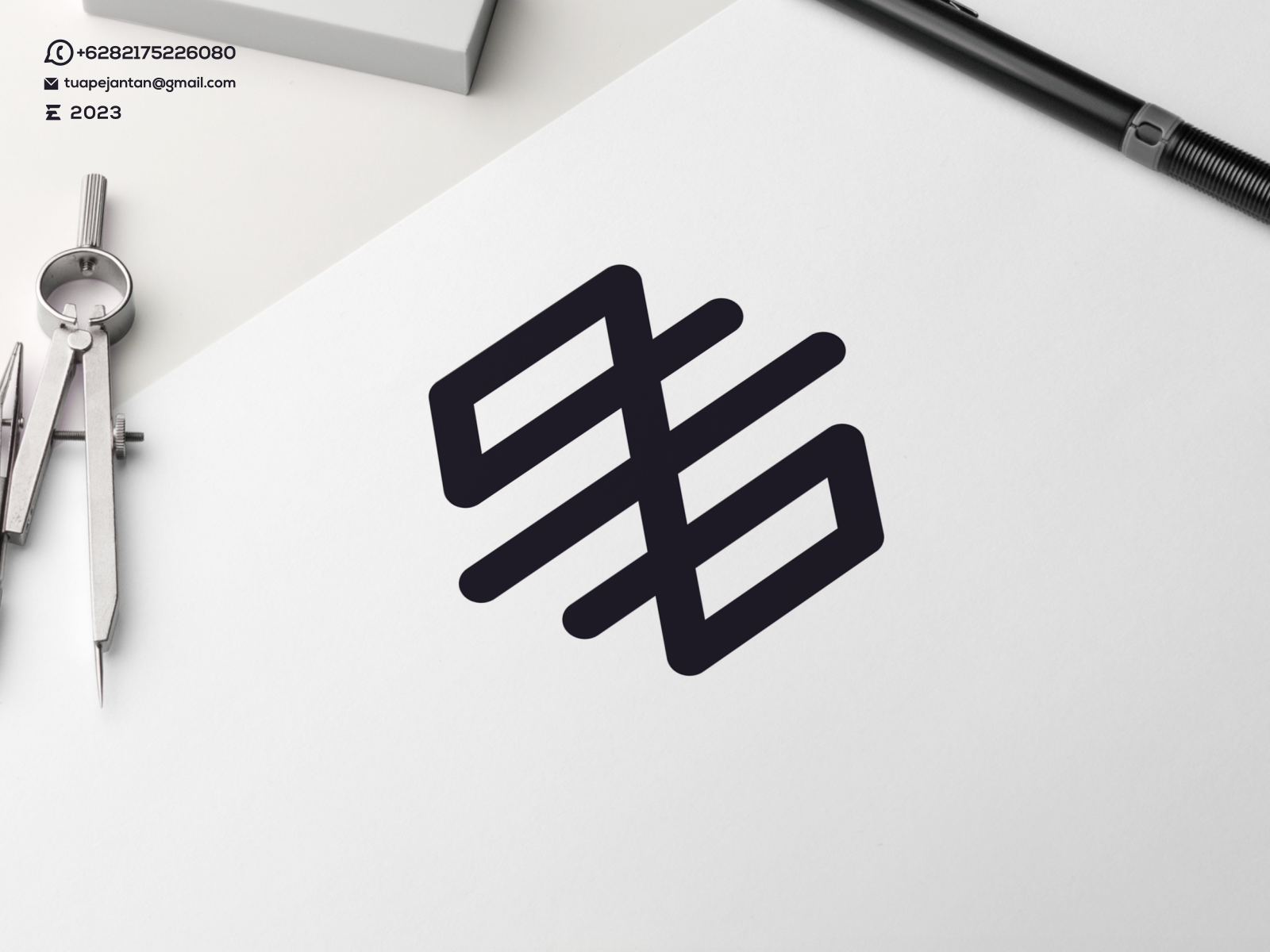 Monogram ZE Logo Design by Enwirto on Dribbble