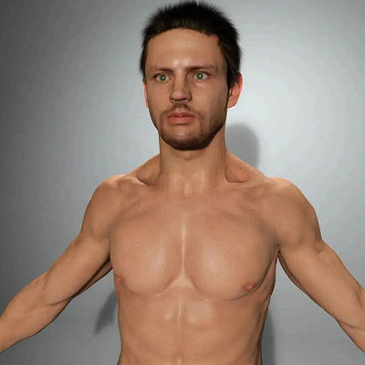 Realistic 3d Male Character