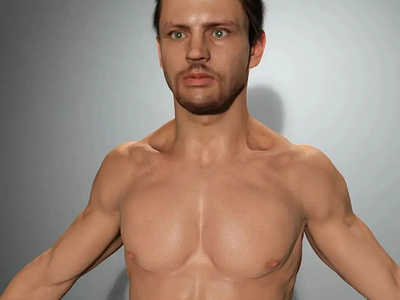 Realistic 3d Male Character