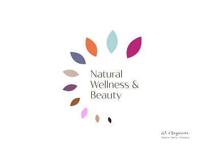 Natural Wellness & Beauty Logo beautystartups branddesig brandidentitydesign femaleentrepreneur logodesign naturalbeauty organicskincare visualidentity wellnessbranding wellnessjourney womenempowerment womeninbusiness