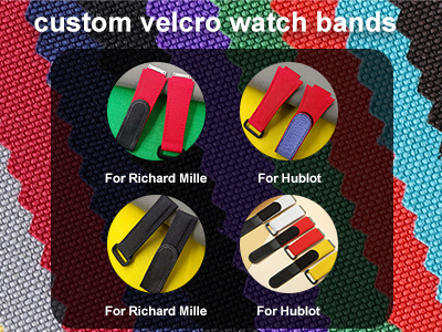 Custom velcro watch band from drwatchstrap by Henry on Dribbble