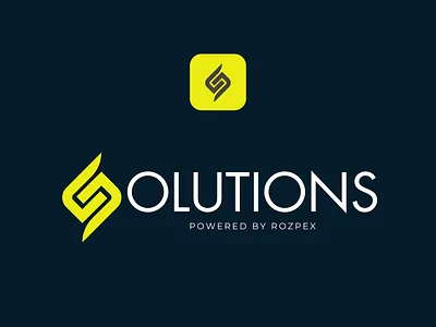 Solutions Company Logo Design branding graphic design logo