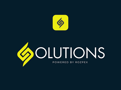 Solutions Company Logo Design branding graphic design logo