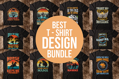 Best T- Shirt Design Bundle best t shirt design best t shirt design bundle graphic design