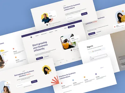Breeze - UI Collection abstract agency collection component components flowbase library template ui ui kit webflow
